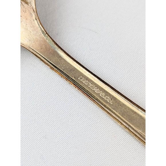 Antique Silver Plated Forks & Spoons Silverware | 1930s Holmes Tuttle Wentworth - Picture 3 of 10